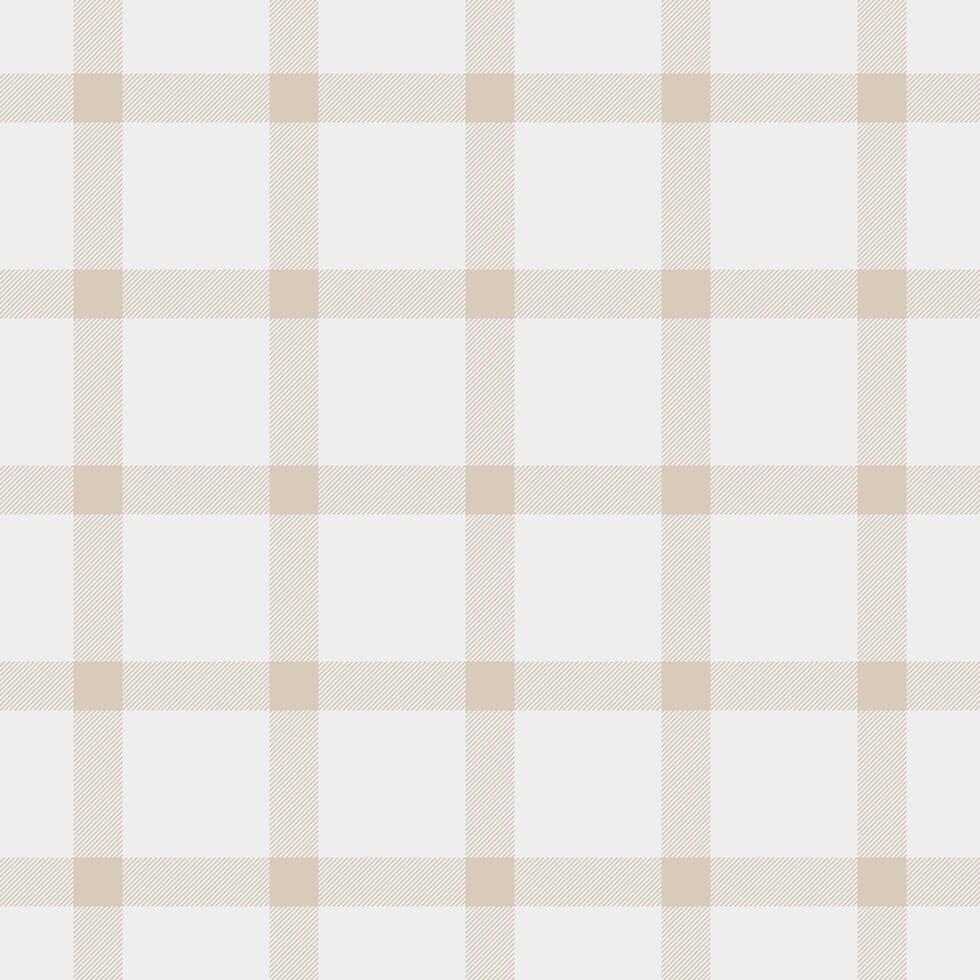Premium seamless fabric, classical background plaid textile. Deluxe pattern texture check tartan in white and light colors. vector