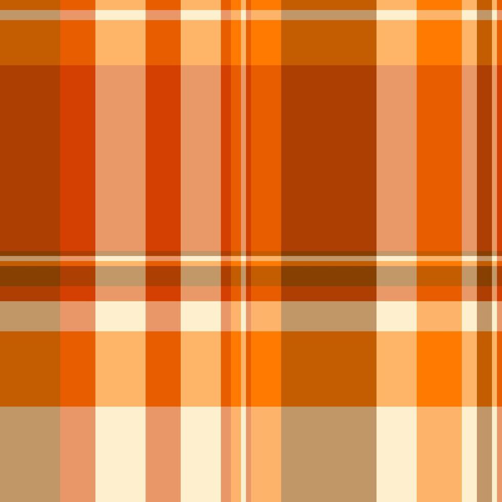 Seamless textile fabric of pattern tartan background with a check plaid texture. vector