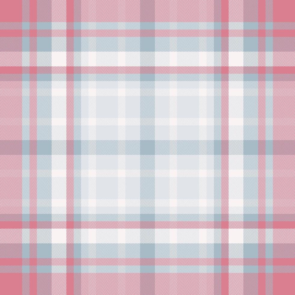 Texture background textile of plaid seamless pattern with a tartan check fabric . vector