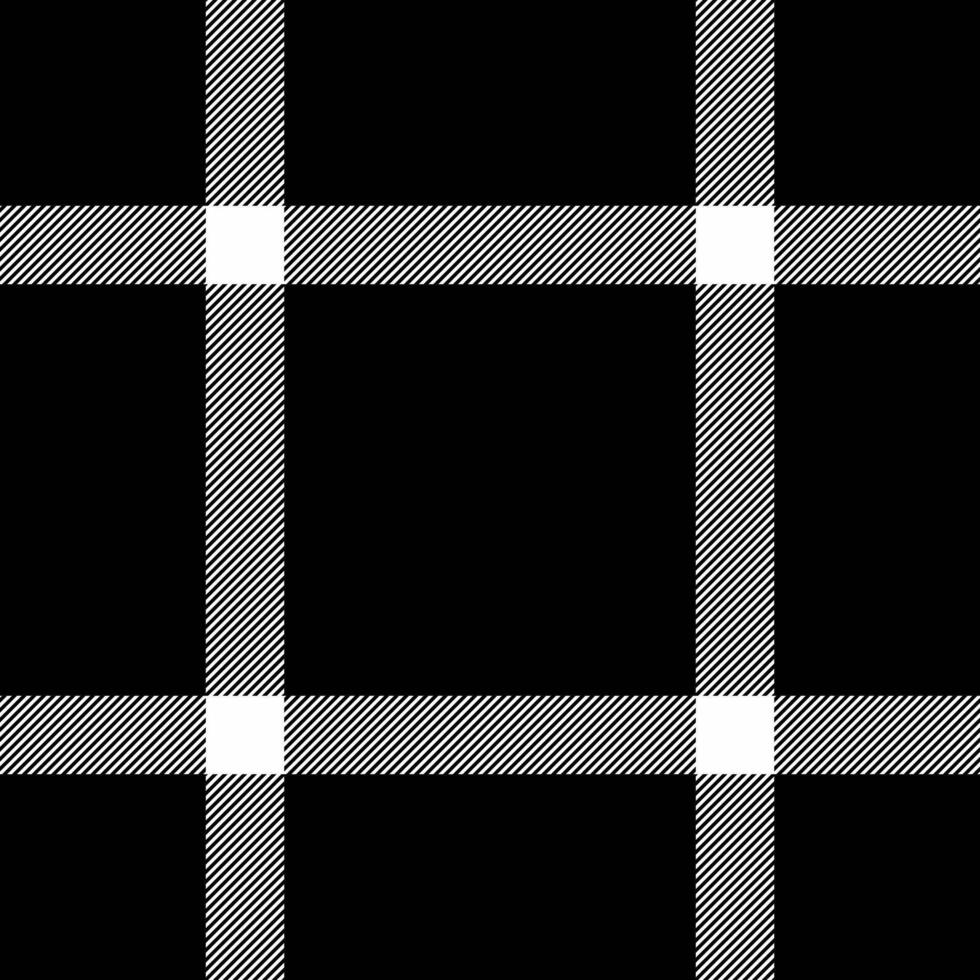 Hipster plaid texture tartan, volume pattern seamless textile. Costume background check fabric in black and white colors. vector