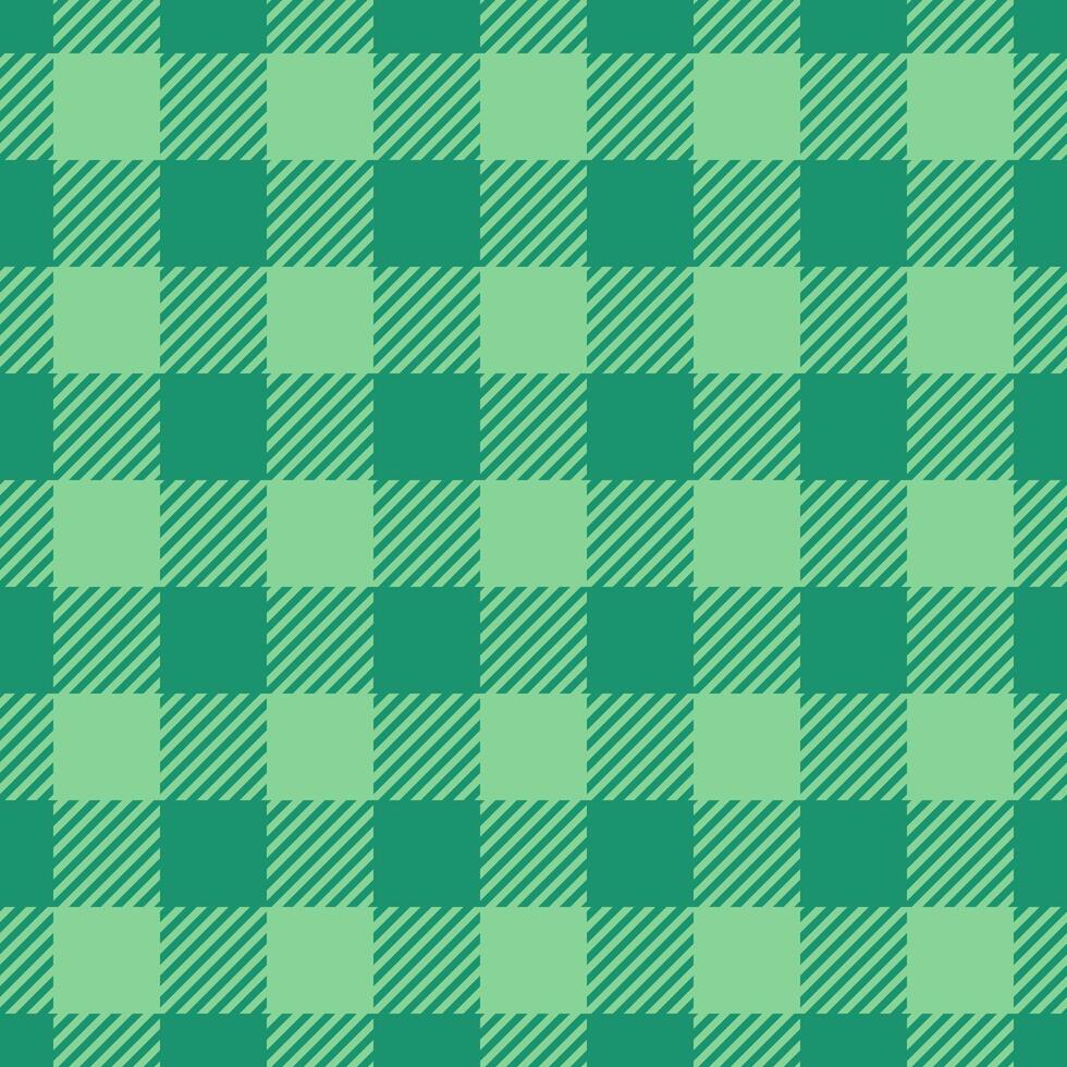 Bedding background tartan , wool textile texture plaid. Scrapbooking seamless check pattern fabric in teal and green colors. vector