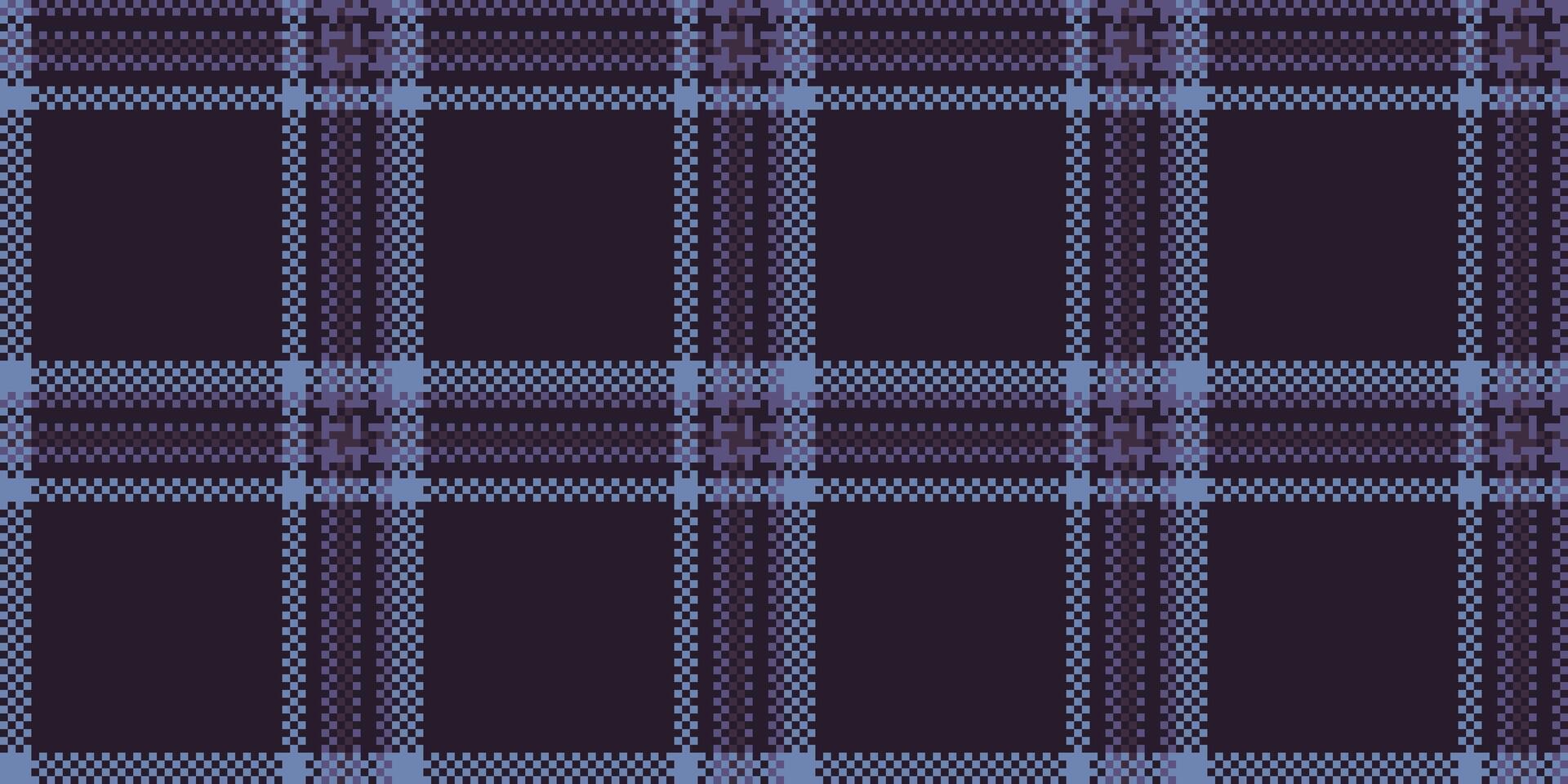 Sophisticated purple and blue plaid pattern. Perfect for textile design, website backgrounds, or fashion illustrations. This seamless texture evokes feelings of warmth and classic style. vector
