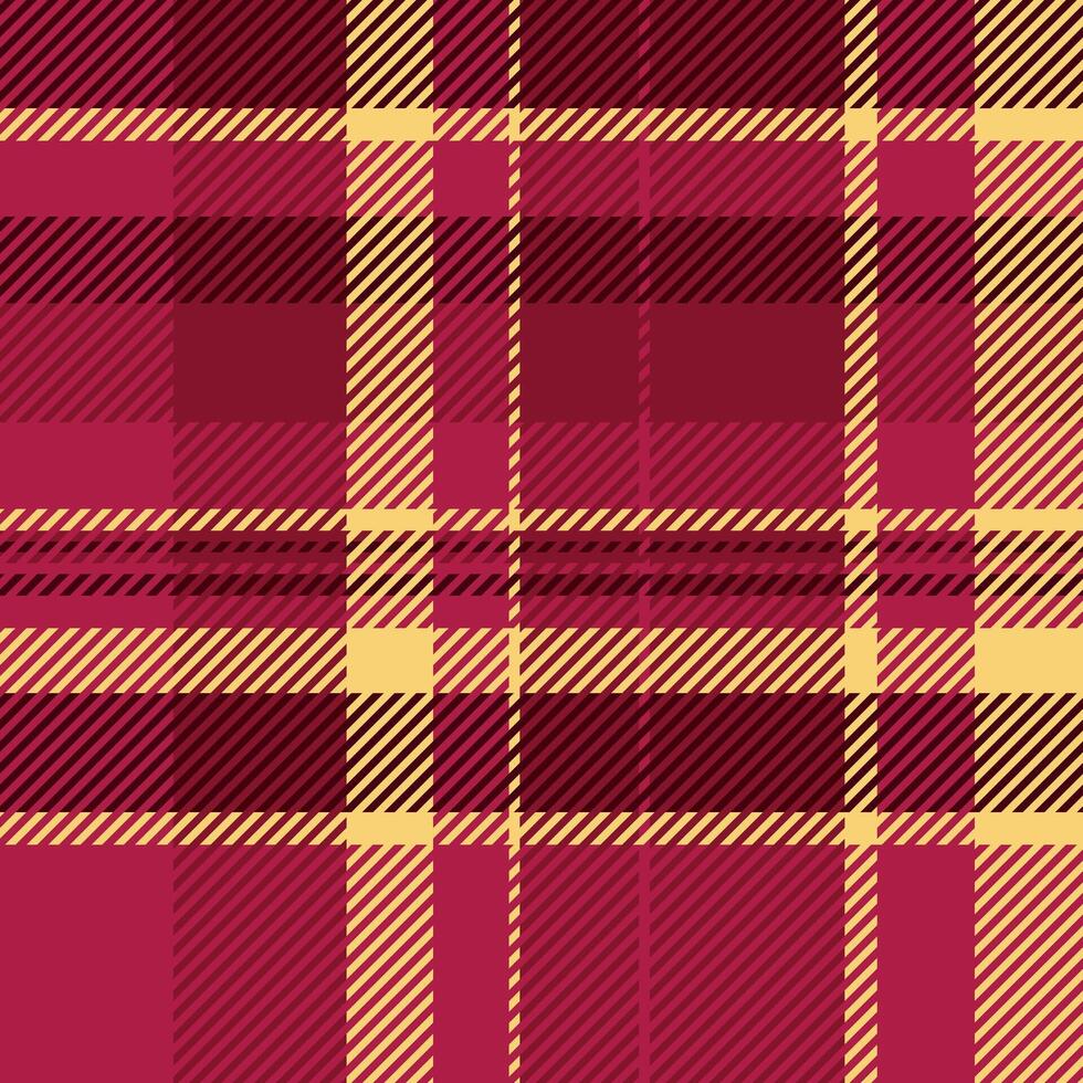 Stylish crimson and gold plaid pattern. Perfect for textile designs, fashion, website backgrounds, or any project needing a warm, autumnal feel. Highresolution image for crisp, clear printing. vector