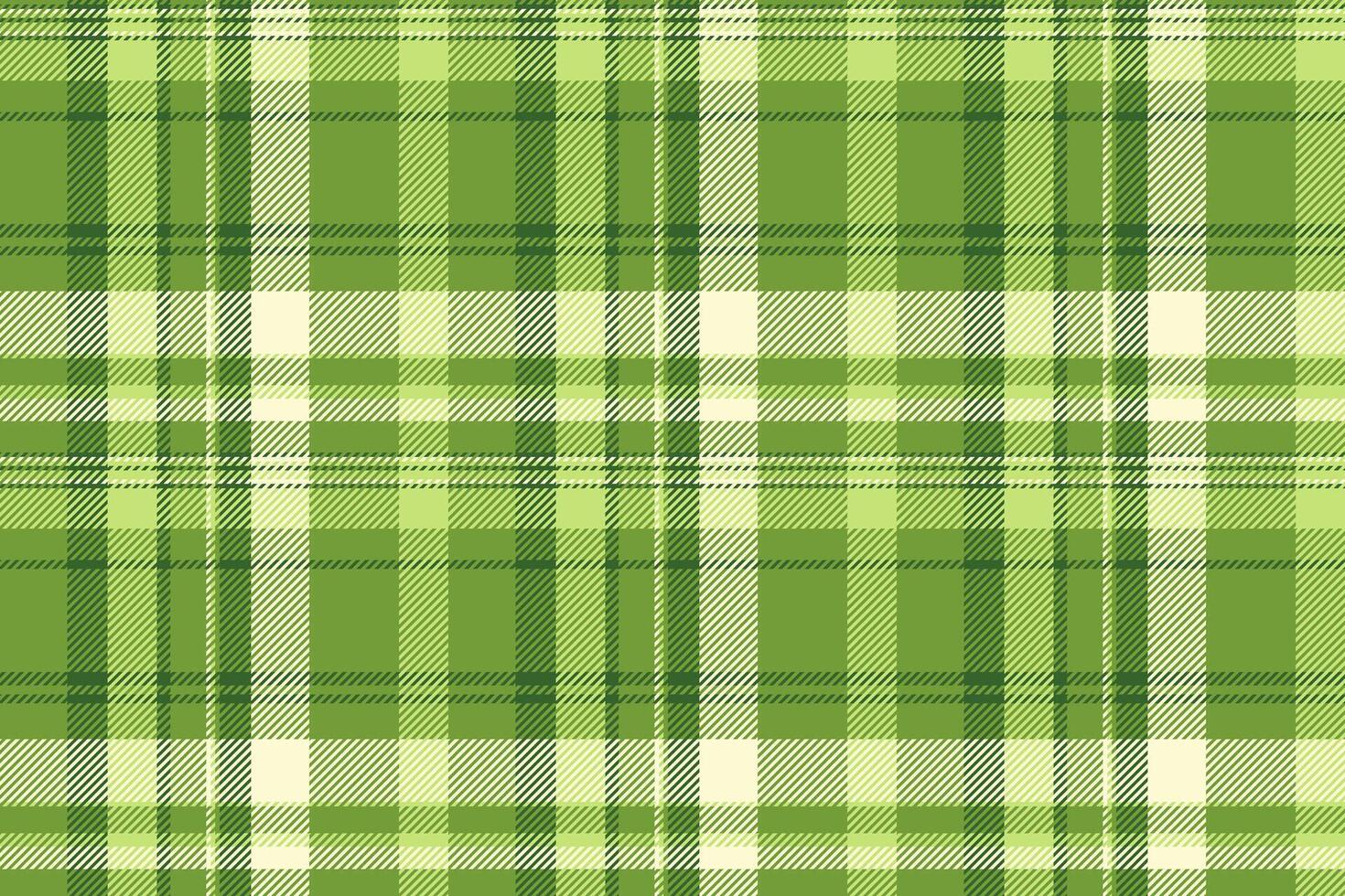 Spring check seamless , hippy fabric tartan textile. Royal plaid background pattern texture in green and lime colors. vector