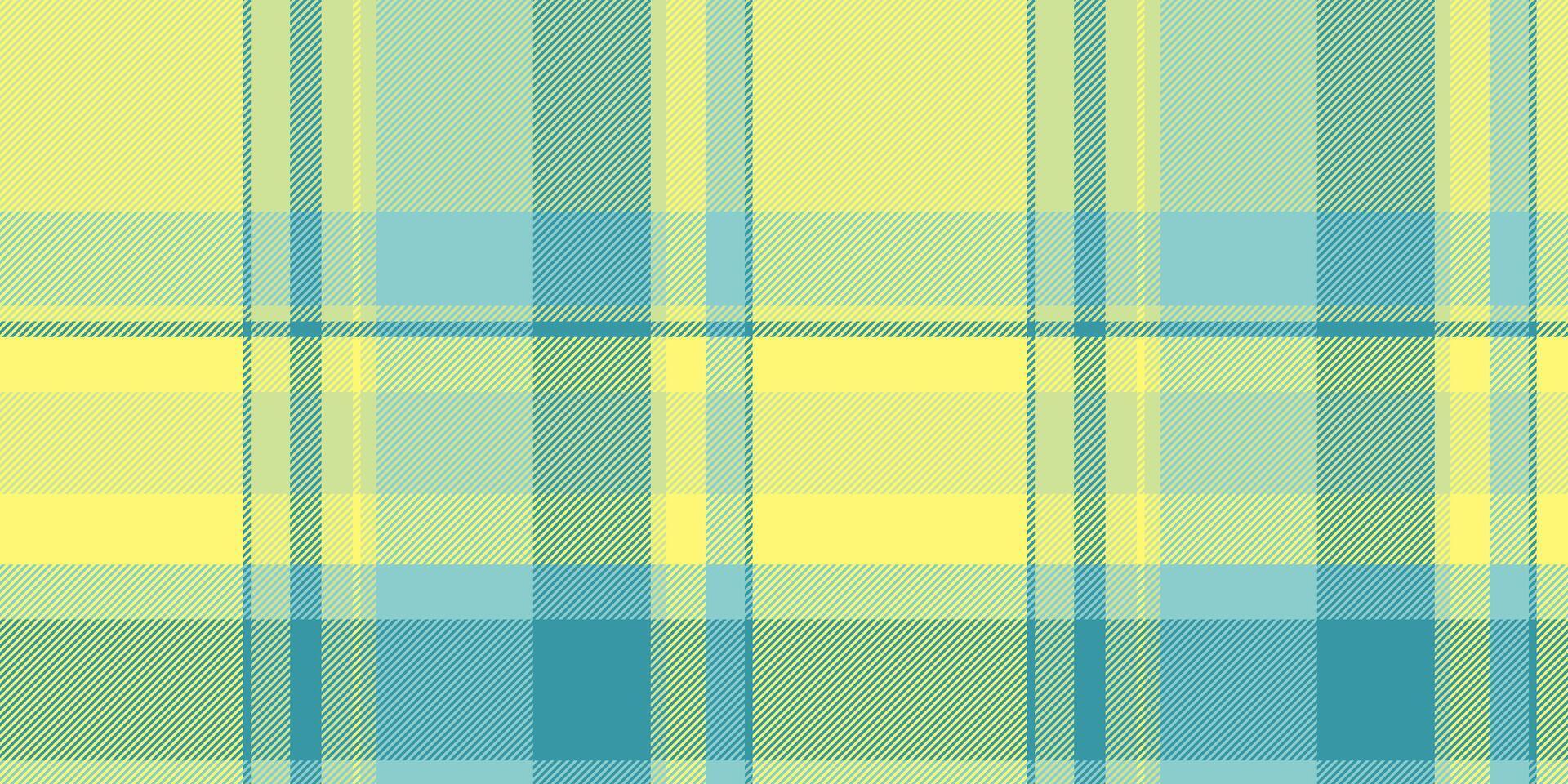 Amazing textile seamless background, editable texture tartan plaid. Wear fabric check pattern in lime and yellow colors. vector