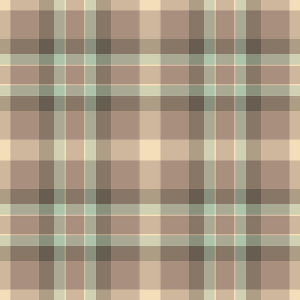 Subtle yet striking neutral plaid pattern. Perfect for textile design, website backgrounds, or packaging. Evokes a sense of calm and sophistication. vector
