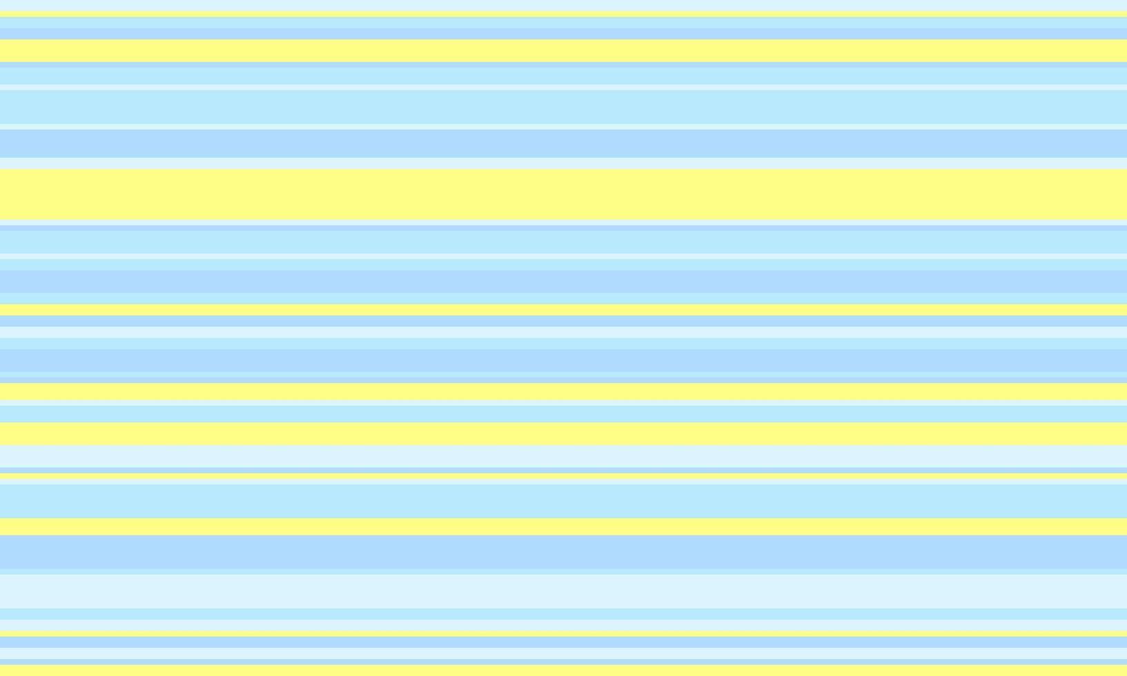 Pastel blue and yellow horizontal stripes create a cheerful, minimalist background perfect for websites, presentations, or print designs. vector
