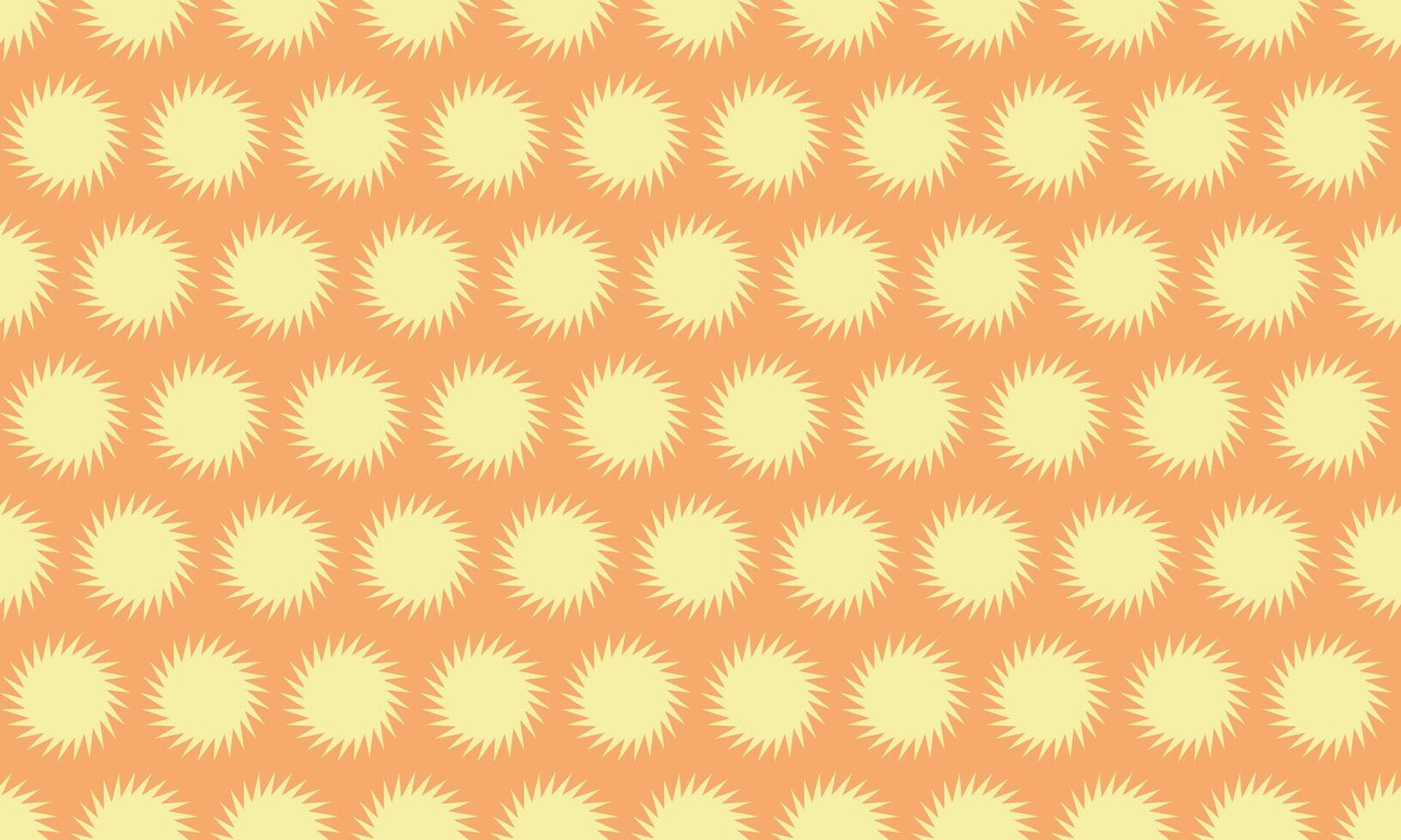 Vibrant pastel orange and yellow sunburst pattern. Perfect for website backgrounds, textile design, or playful branding. Seamless repeat tile makes it versatile for various projects. vector