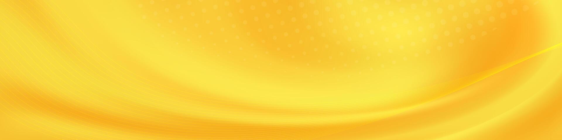 Abstract yellow silk flowing background. vector