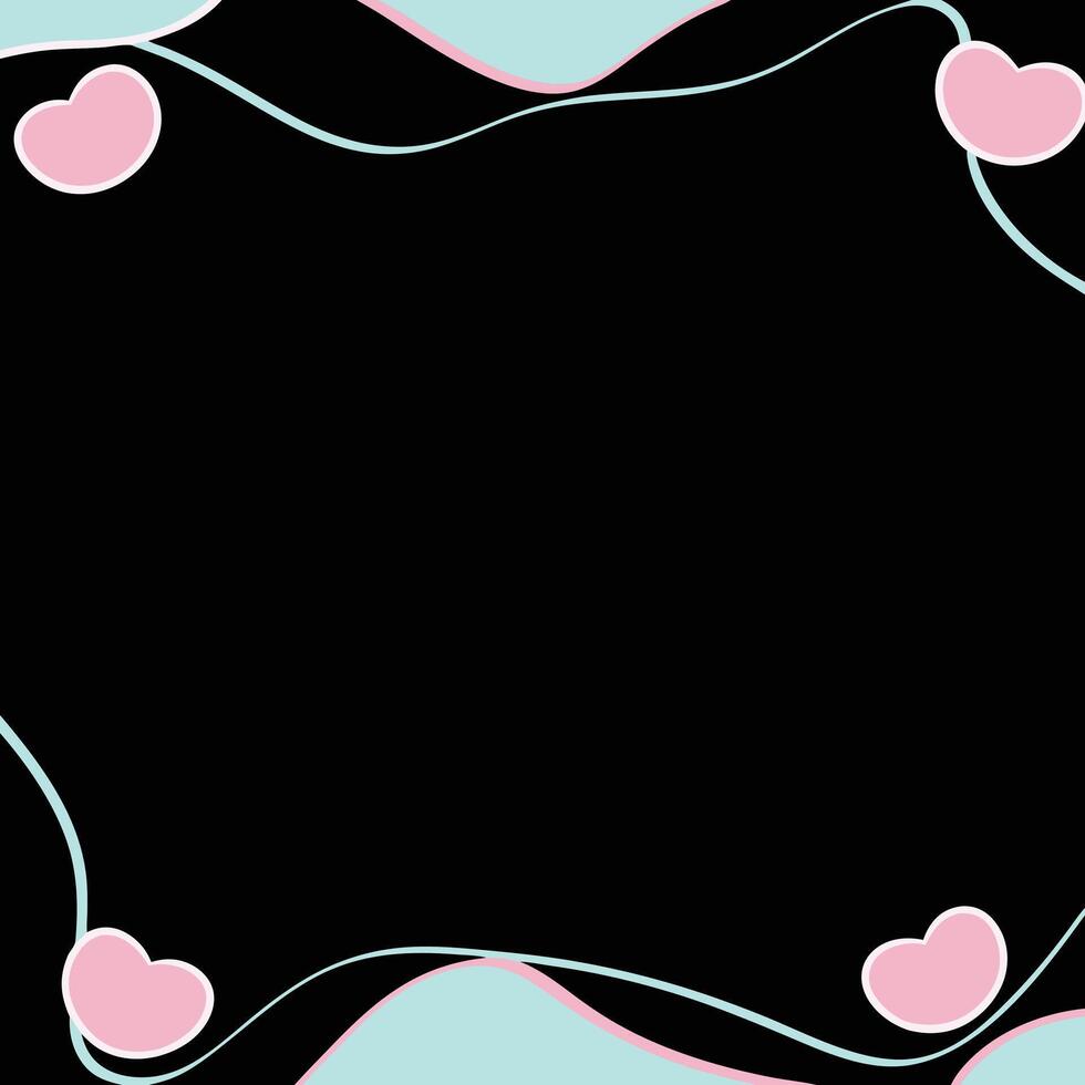 Modern Abstract Backdrop with a Dark Center and Gradient Waves vector