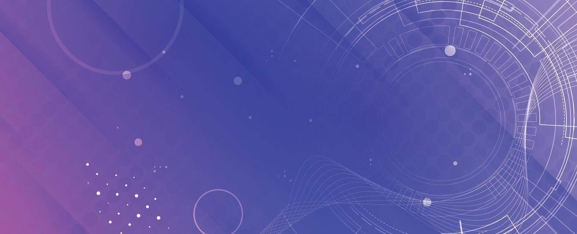 abstract background with circles and lines vector