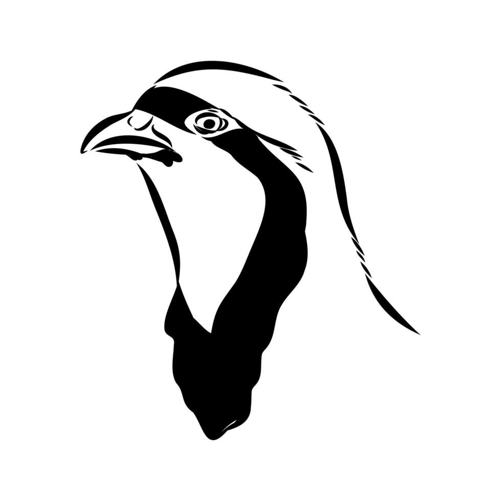 stone partridge black and white sketch vector
