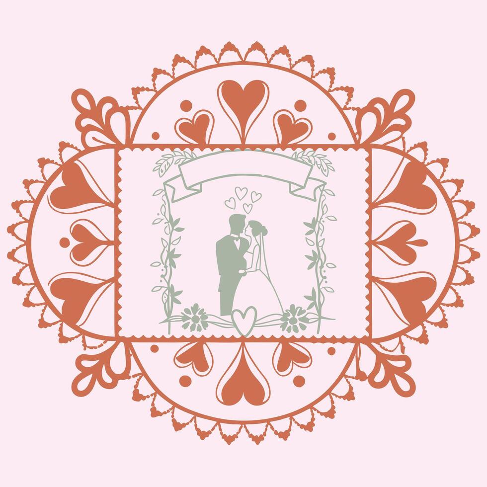 Wedding Grunge Background Collection vector
