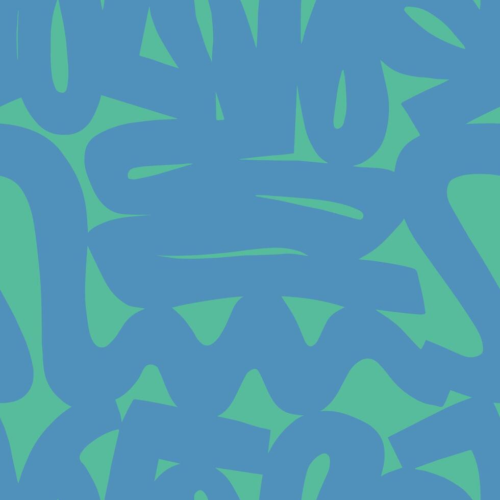 doodle lines seamless repeat pattern digital artwork vector