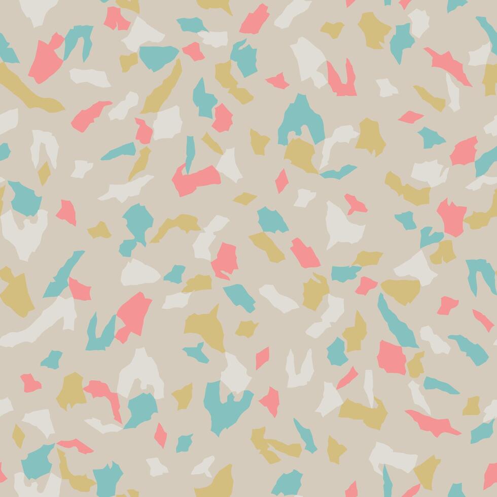 abstract small shapes motif illustration seamless repeat pattern digital artwork vector