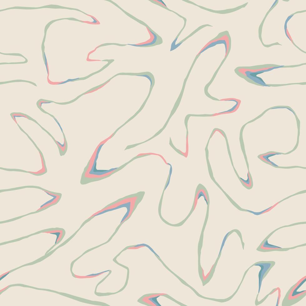 curved line seamless repeat pattern digital artwork vector