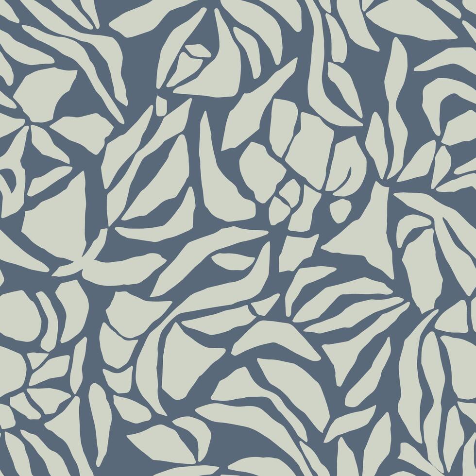 modern flower motif repeat pattern digital artwork vector