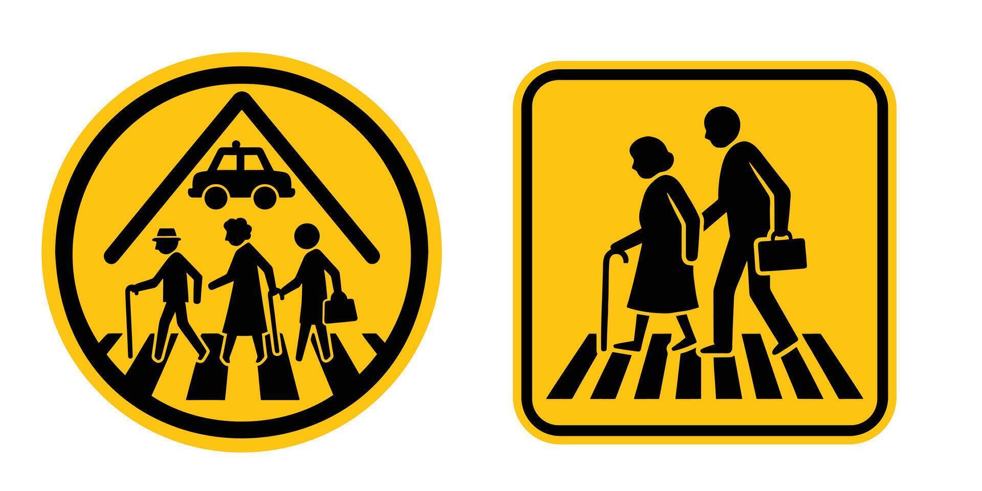 No Walk Zone Clear Boundaries for Safety vector
