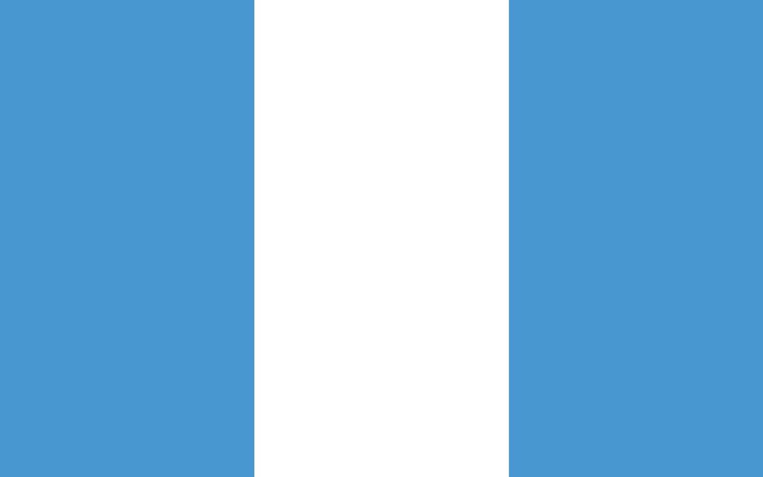 Flag of Guatemala vector
