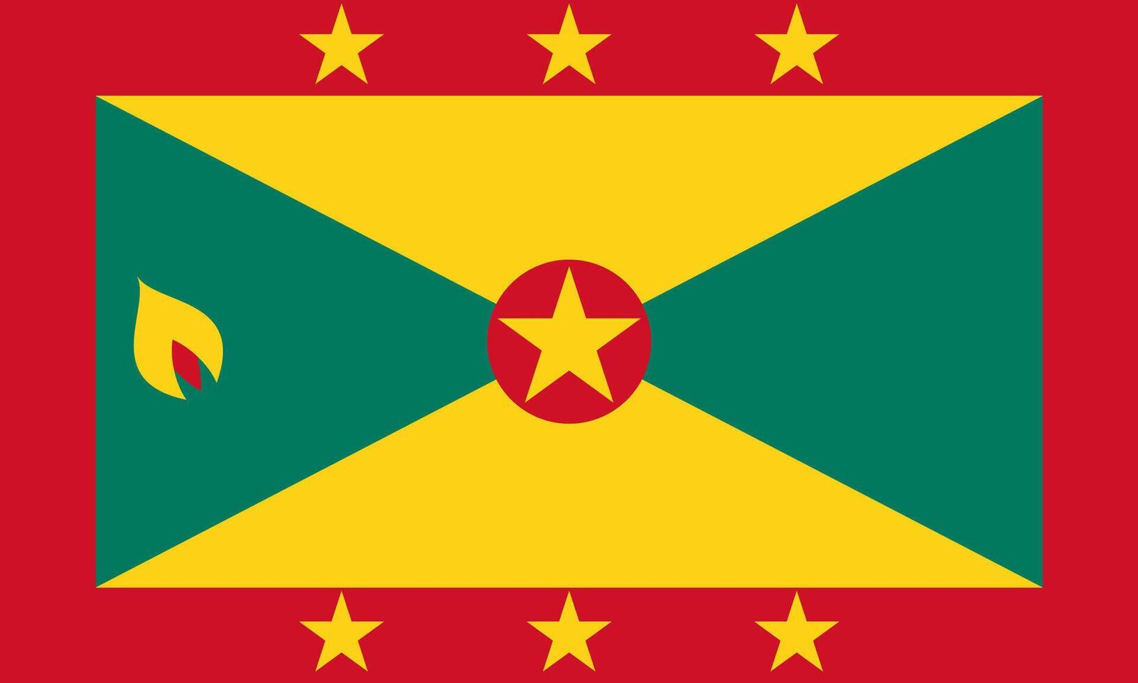 Flag of Grenada vector