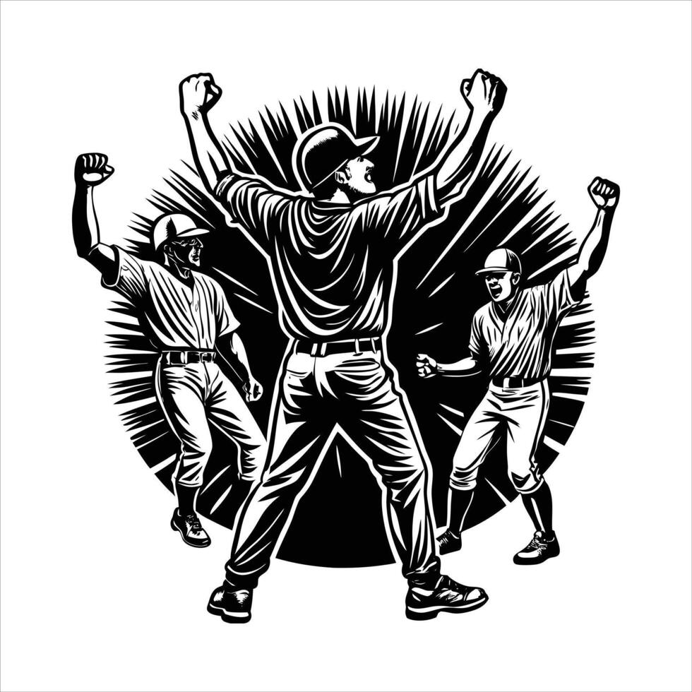 African American cool rapper vector
