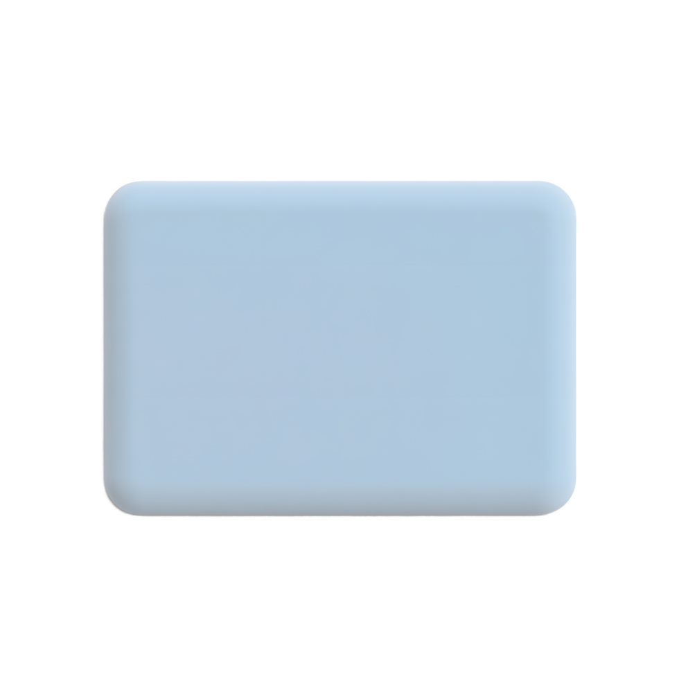 Light Blue Rectangular Silicone Pad Product Image png