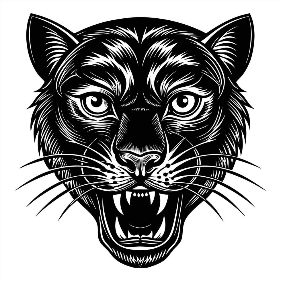 Panther Eyes Stock vector