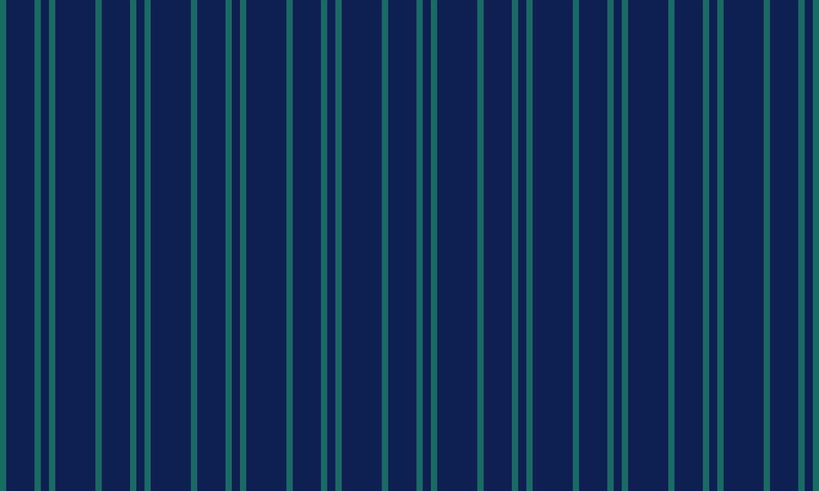 a striped pattern green on dark blue background for fabric vector
