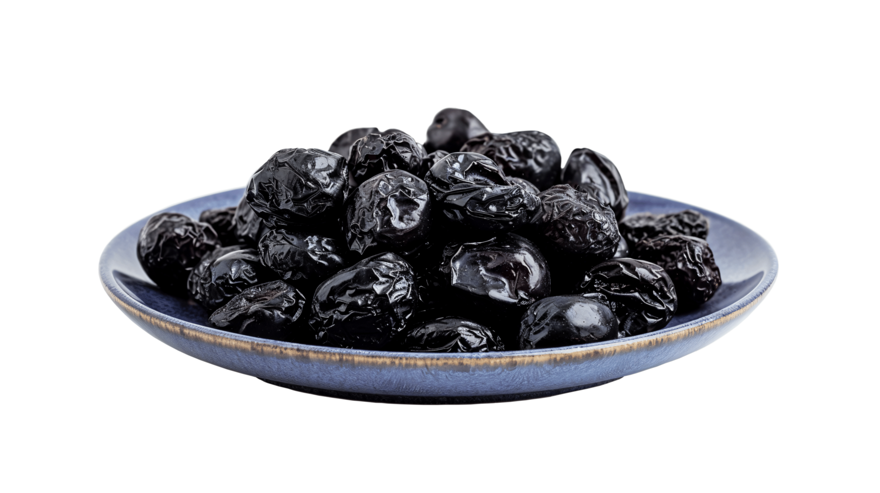 A Bowl with Ajwa dates. Black dates khajur on a bowl. Arabian Dates for Ramadan png