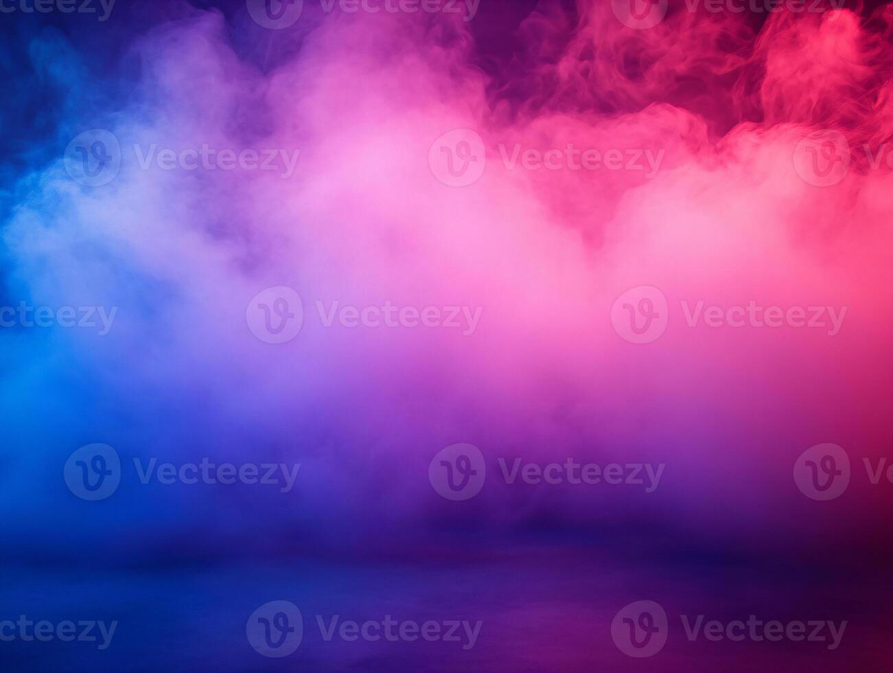 Colorful Party Mist. Pink party fog mingling with isolated smoke clouds. photo