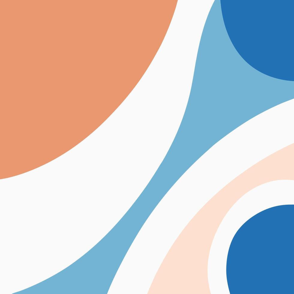 Abstract shapes bold colors shape design illustration. Beautiful of Colorful Art . vector