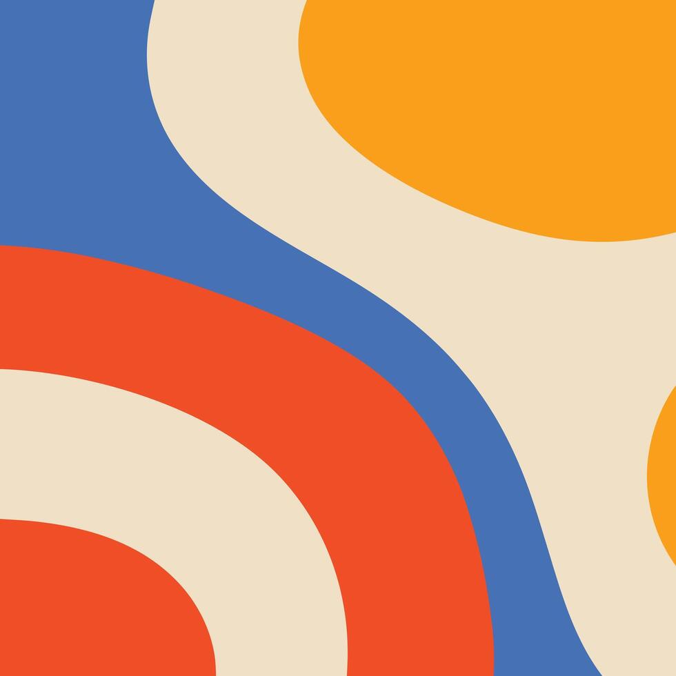 Abstract geometric unique design colorful illustration. vector
