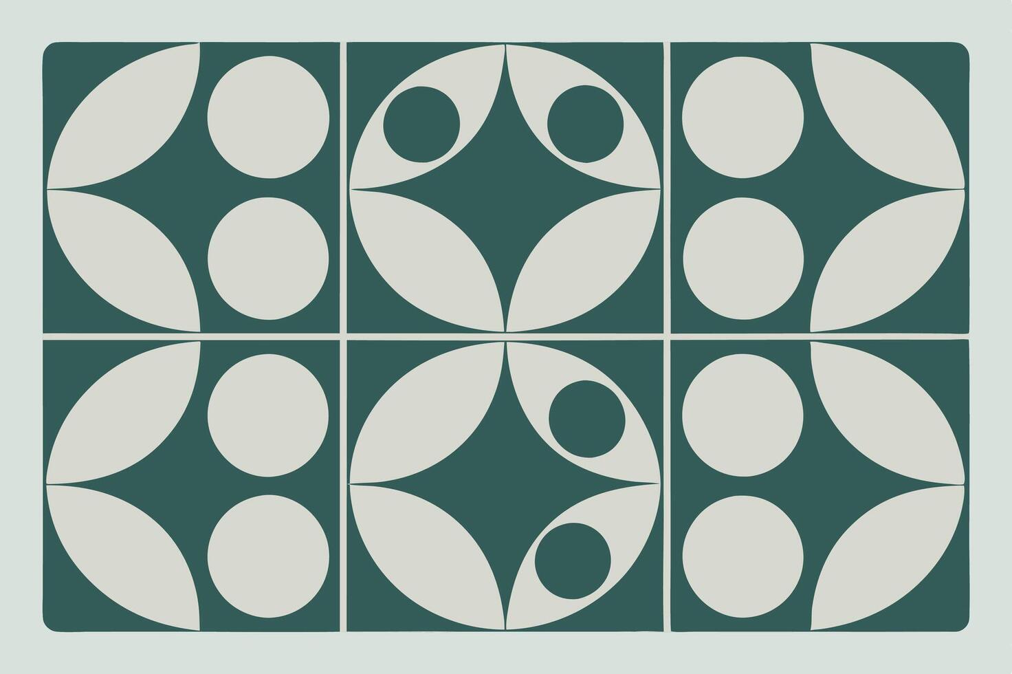 Classic abstract geometric retro design wallpaper vector