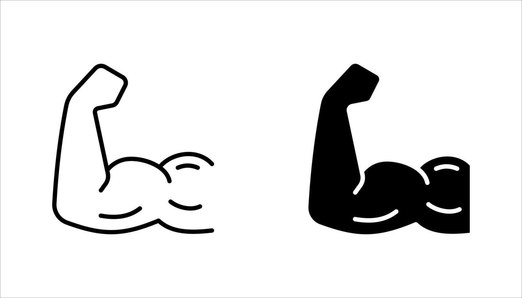 Set of artificial intelligence icons. vector
