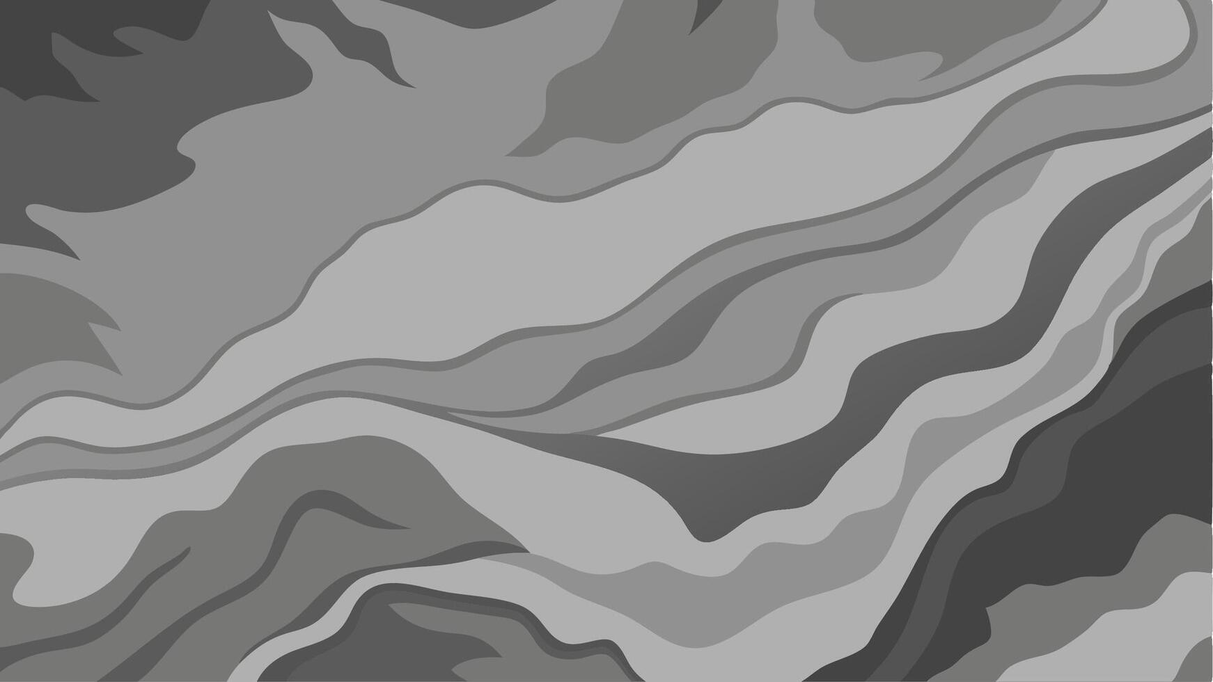 Abstract gray gradient background with flowing lines for modern business themes and presentations vector