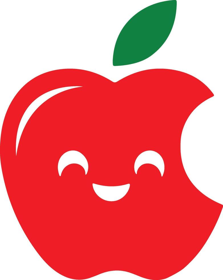 Chic Apple Clipart for Digital Projects vector