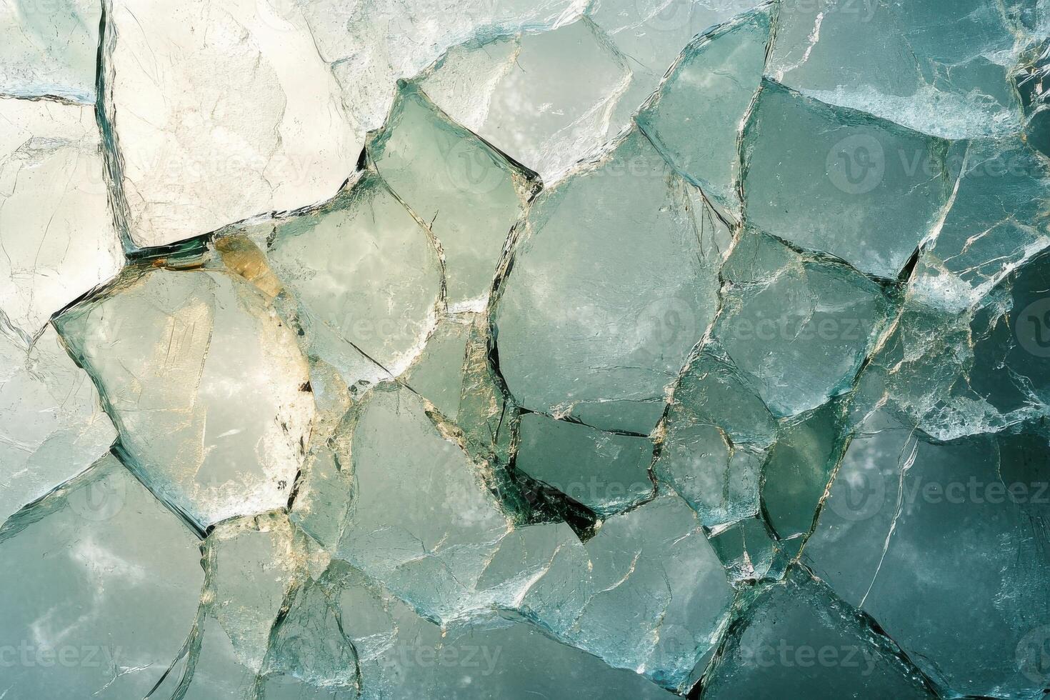 Detailed Cracked Glass Texture for Graphic Design and Artistic Projects photo