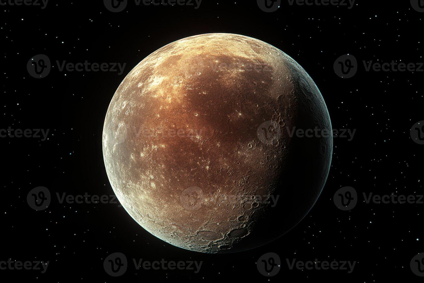 The moon is shown in this image photo