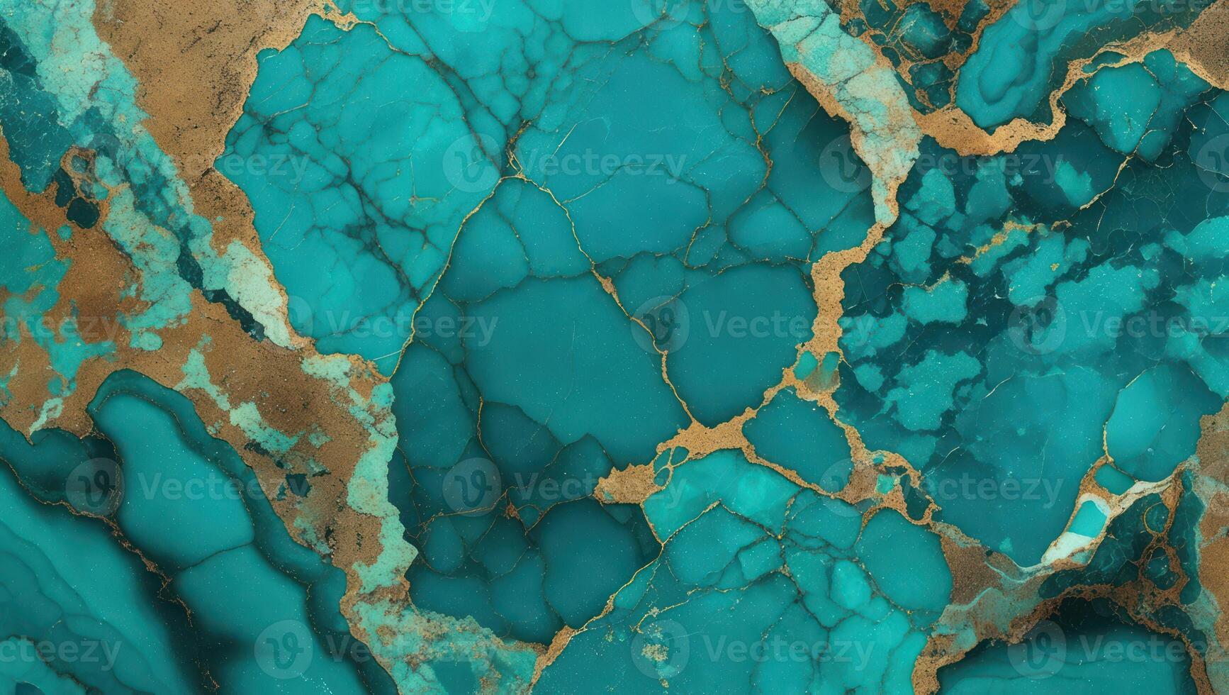 Amazonite marble texture with turquoise blue-green tones and dramatic veins for luxurious interiors. photo