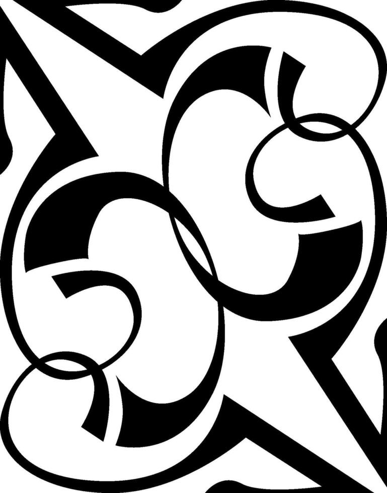 Thin Black Line Art Border for Minimalist Designs vector