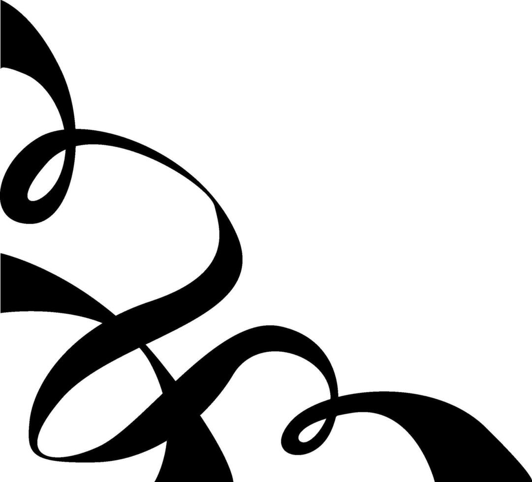Creative Black Outline Border vector