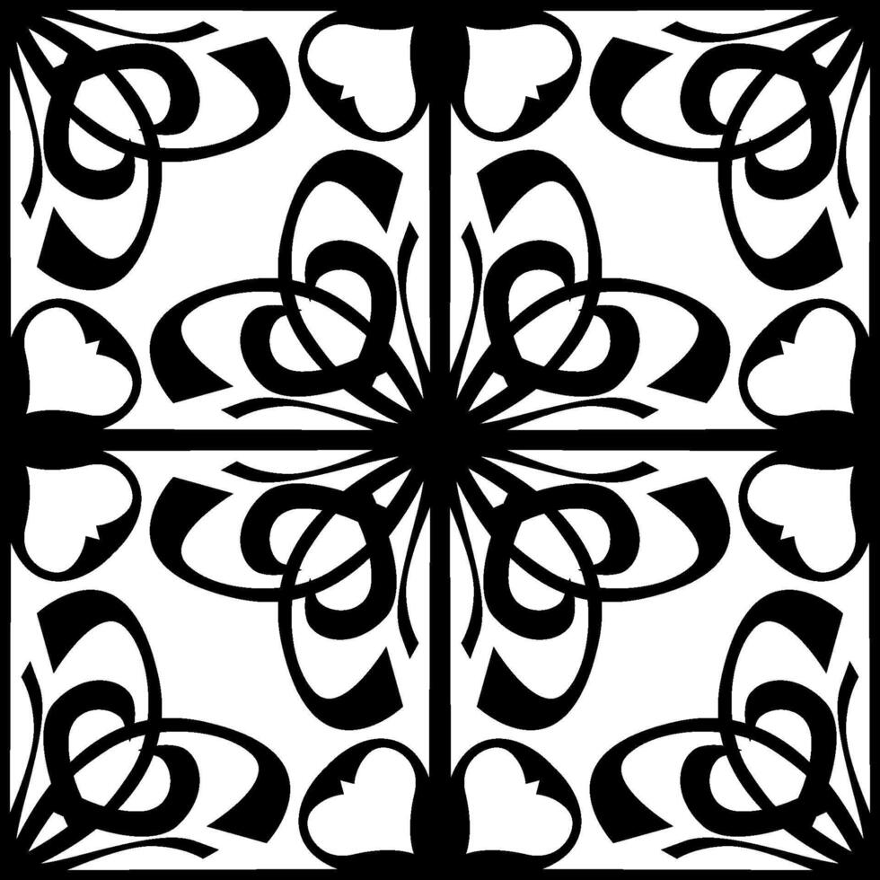 Black Decorative Frame for Invitations and Posters vector