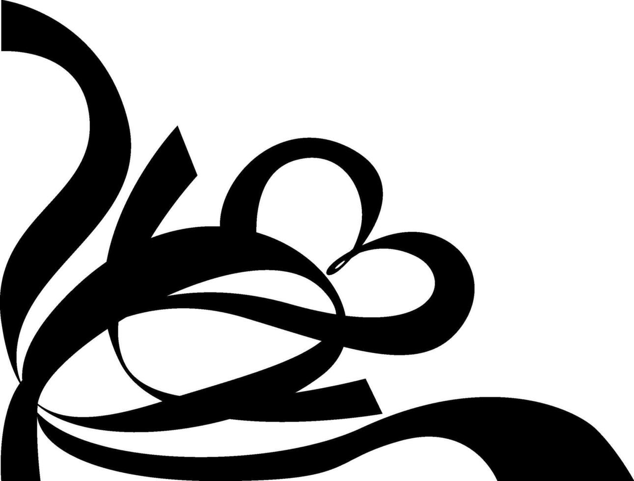 Stylish Black Border Frame for Elegant Designs vector