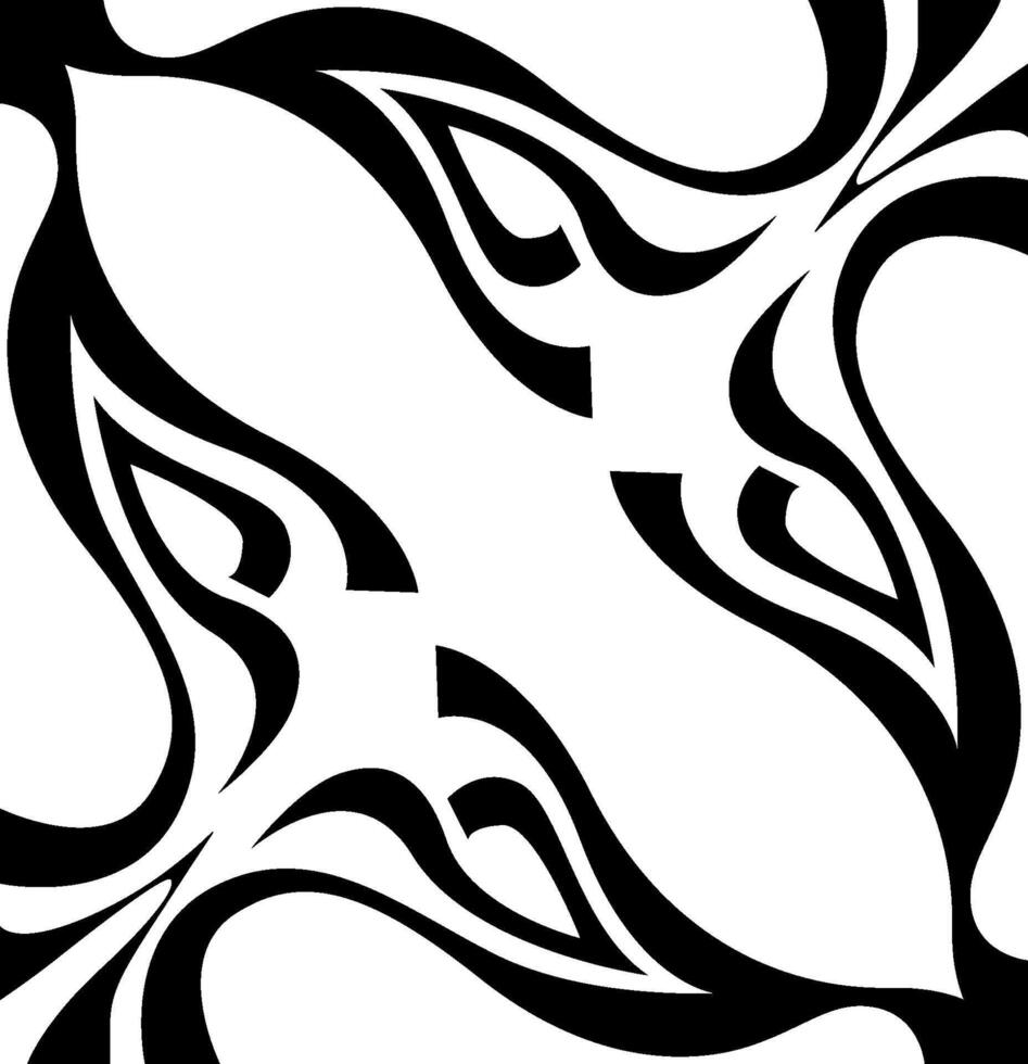 Ornate Black Border for Elegant Layouts vector