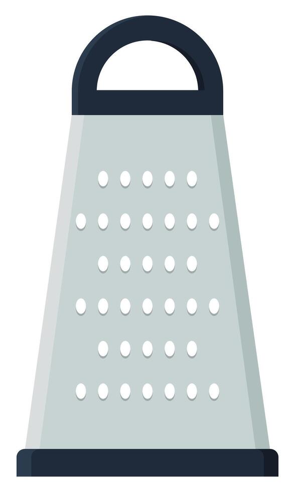 Grater flat icon isolated on white background. vector
