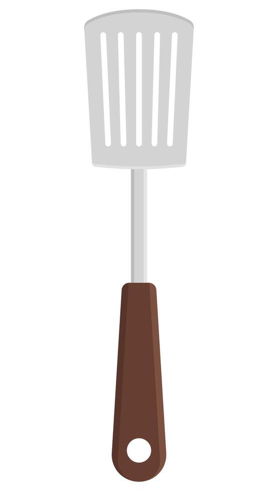 Spatula icon flat style isolated on white background. vector