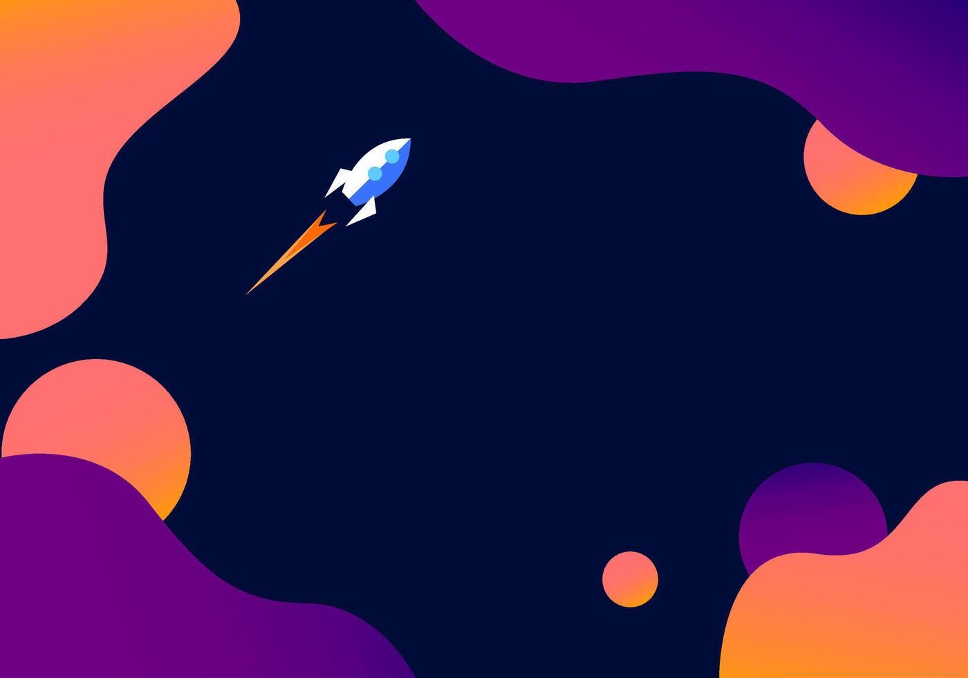 space walpaper ilustration vector