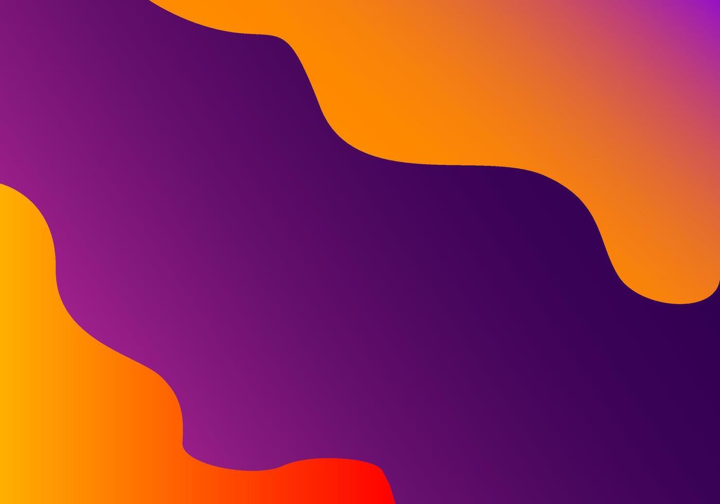 Orange abstract background vector