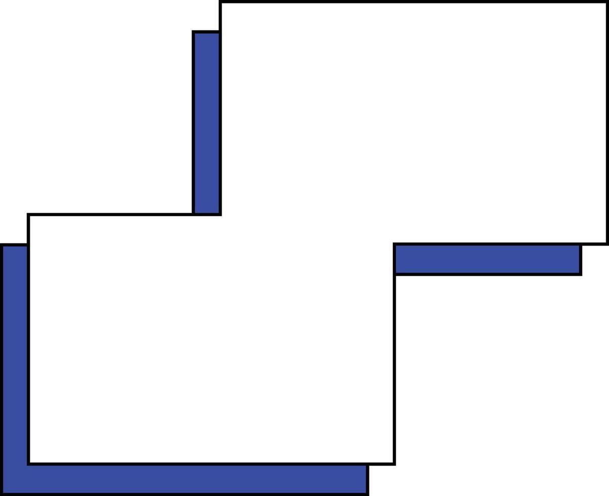 comic manga bubble chat double rectangle vector