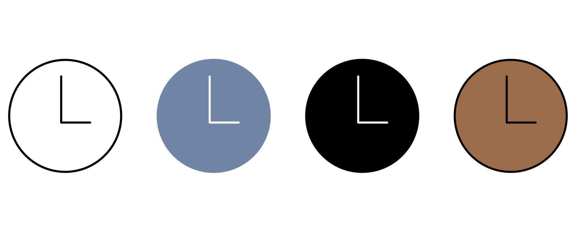 time concept line icon. Simple element illustration. time concept outline symbol design. vector